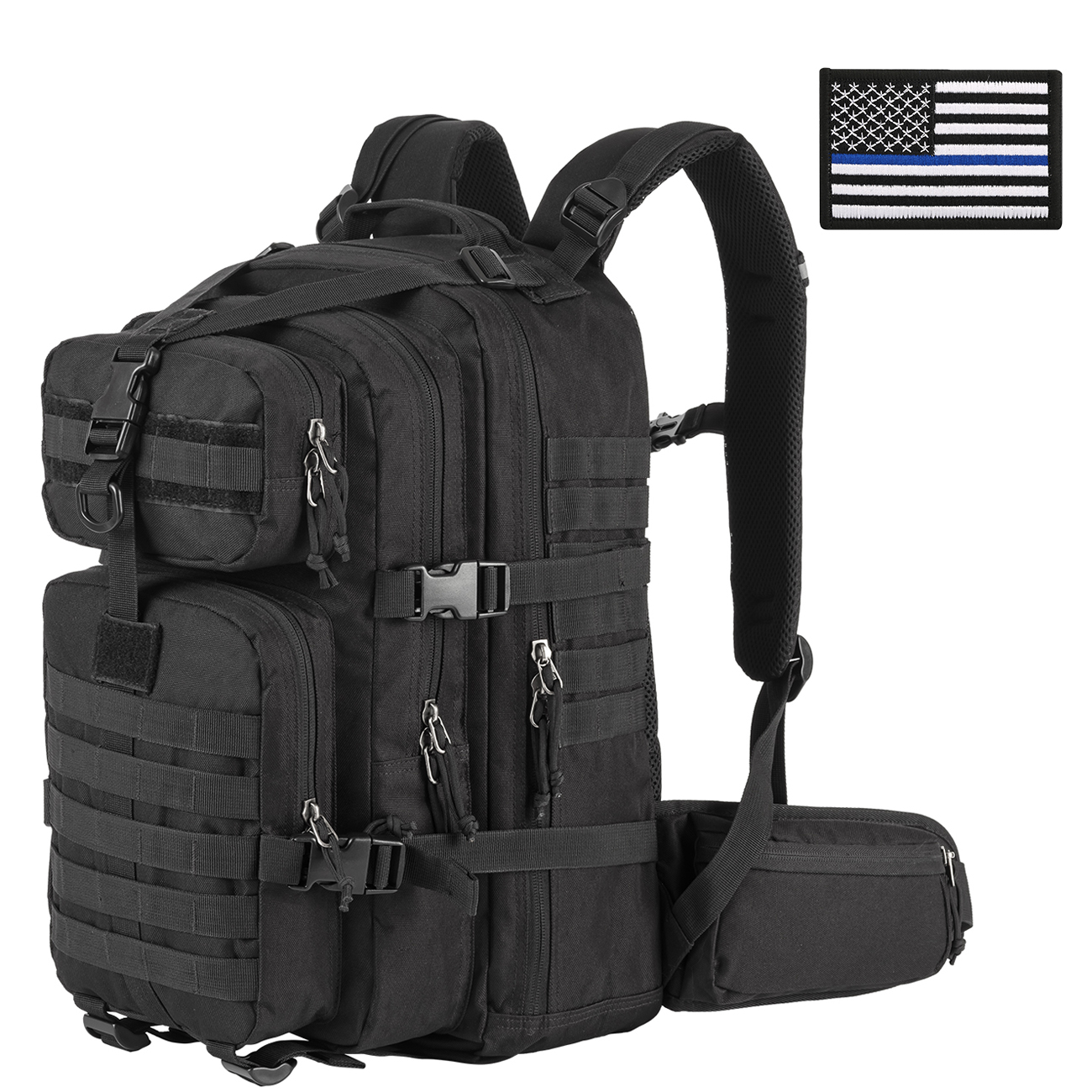 black multicam backpack